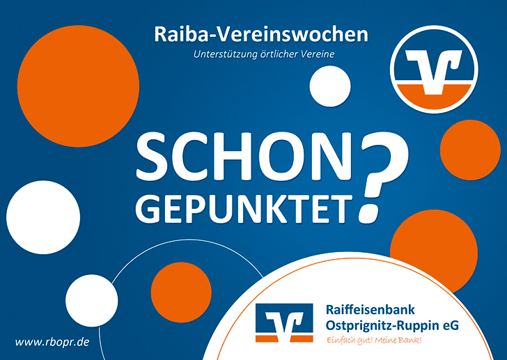 Raiba-Vereinswochen Raiba-Vereinswochen